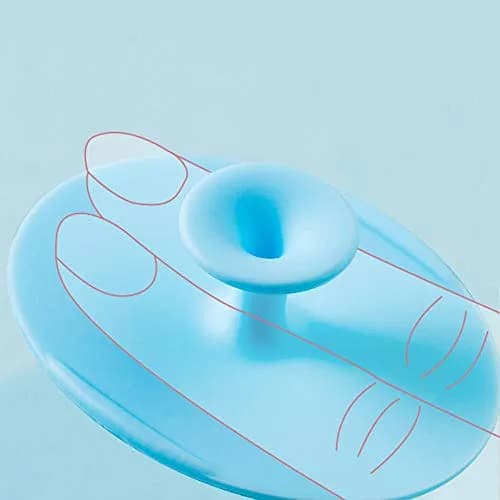 MR LION Baby Bath Brush, Silicone Cradle Cap & Skin Scrubber, Small-4PCS | Gentle, Soft & Safe for Dry Skin & Eczema thumbnail 4