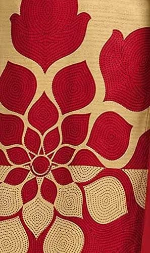 Miraan Women's Cotton Printed Readymade Salwar Suit X-Large Red | Casual & Traditional Wear thumbnail 4