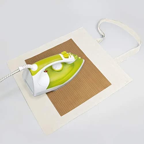 NPBAG 25 Pack 15'' X 16'' Natural Cotton Tote Bags | Lightweight Bulk Cloth Bags with PTFE Sheet thumbnail 3