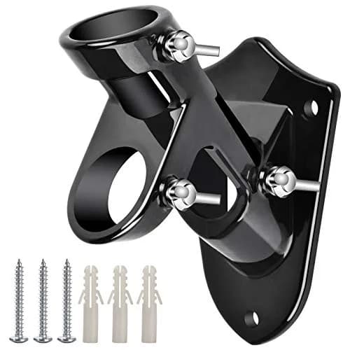 Haoridul Heavy Duty Flag Pole Holder 1" Diameter | Rust-Free Aluminum Mount for Outdoor House & Railing thumbnail 1