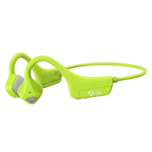 YouthWhisper Bone Conduction Headphones Bluetooth, Open-Ear Wireless Headset with Mic, Sweat-Resistant Earbuds for Running (Green) thumbnail 1