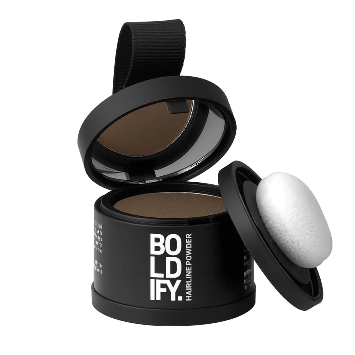 Boldify Hairline Powder Color Sample Kit Reds | Temporary Root Touch Up for Gray Coverage — Light Brown / 0.14 Ounce