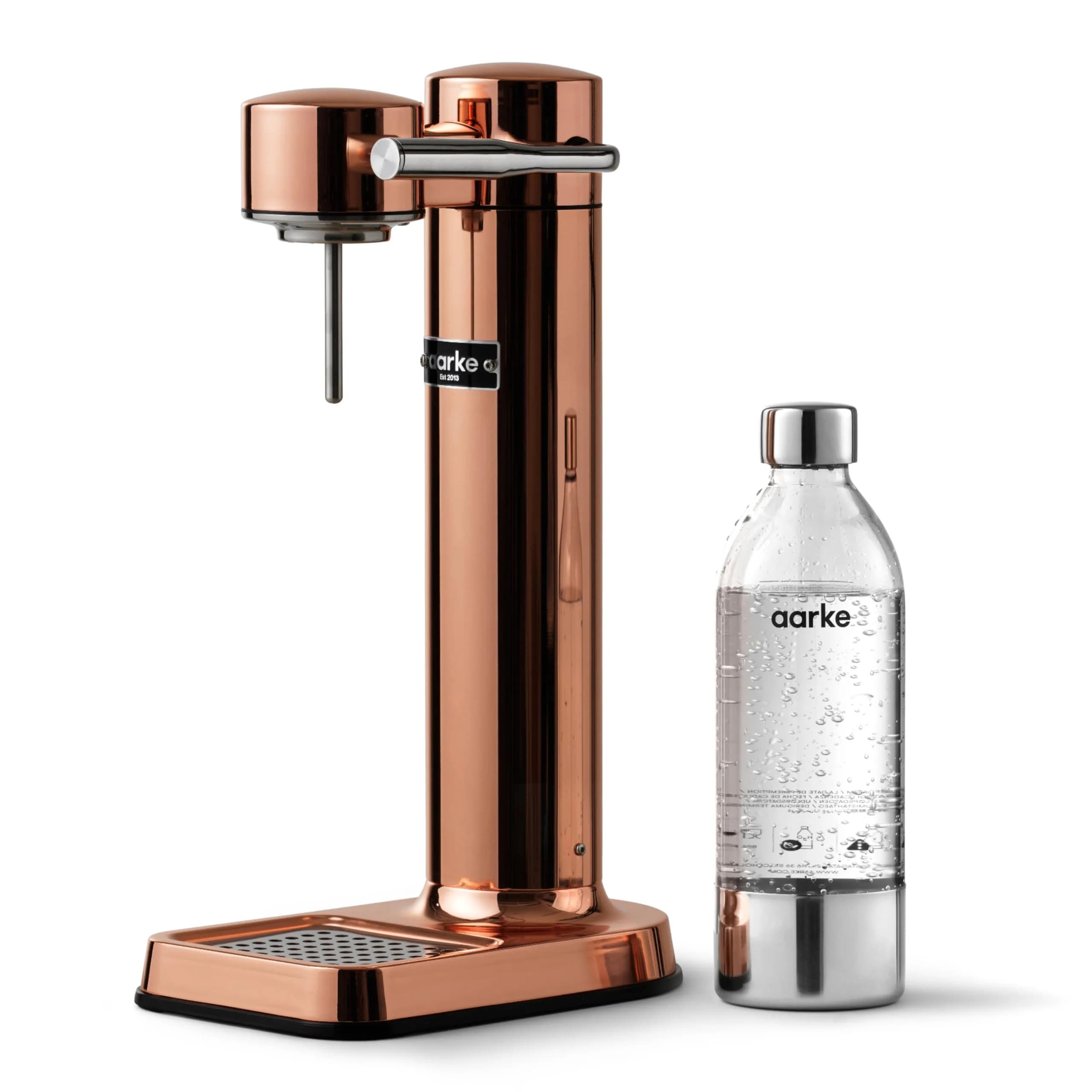 aarke Carbonator 3 - Premium Sparkling Water Maker, Copper | Swedish Design & Stainless Steel Build