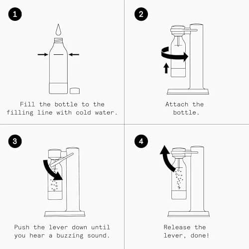 aarke Carbonator 3 - Premium Sparkling Water Maker, Copper | Swedish Design & Stainless Steel Build thumbnail 3