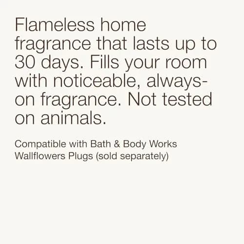 Bath & Body Works Wallflowers Refills Mahogany Teakwood Scent 3.2 Fl Oz (4 Pack) | Long-Lasting Home Fragrance thumbnail 4