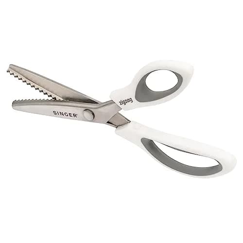 SINGER 9" Pinking Shears Stainless Steel Zigzag Edge | Precision Fabric Cutting Tool thumbnail 8