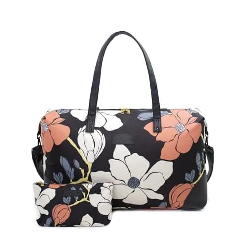 Jadyn Luna Women's Weekender Bag and Travel Duffel 37L | Durable Polyester, Vegan Leather Accents thumbnail 1