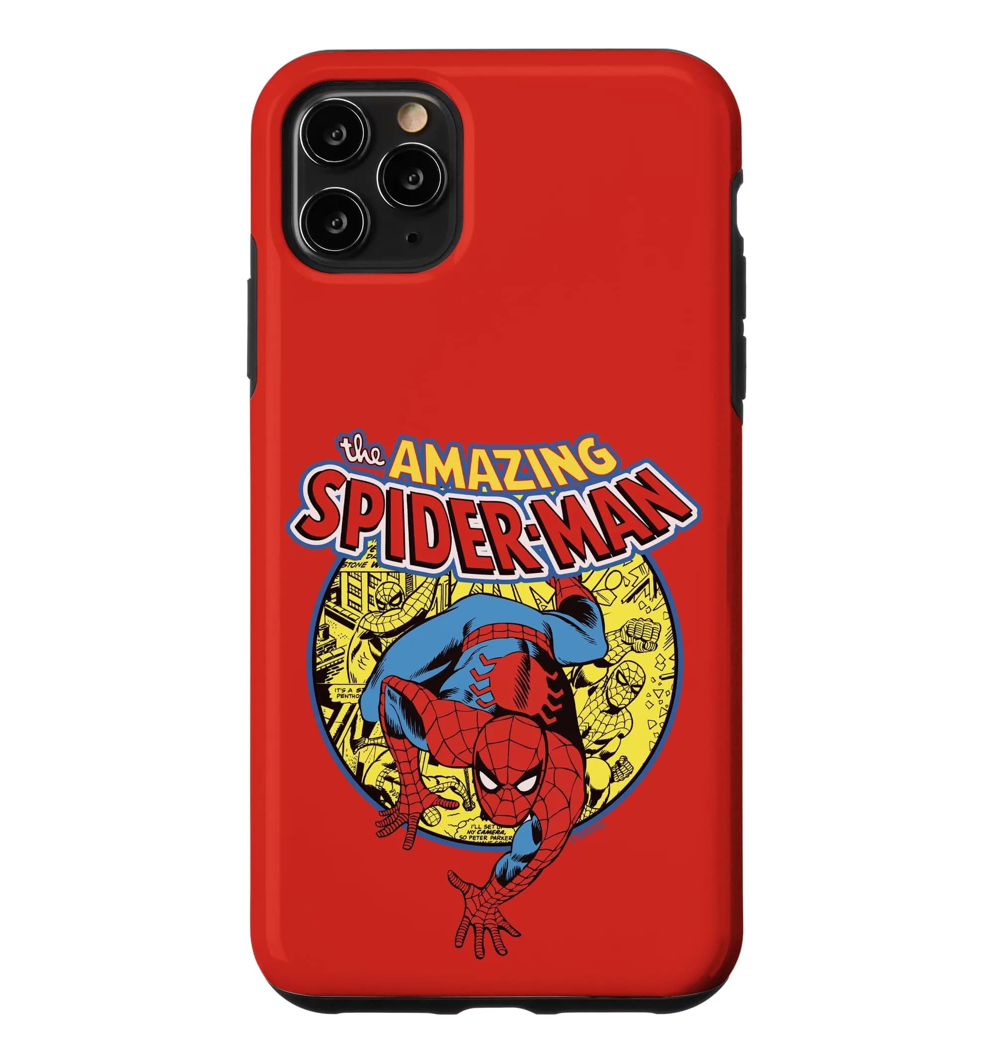 Marvel The Amazing Spider-Man Logo Portrait Case for iPhone 11 Pro Max | Heavy Duty Protection