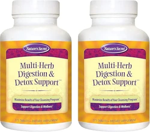 Nature's Secret Multi-Herb Digestion & Detox Support (2 Pack) | Herbal Digestive Wellness for Adults thumbnail 1