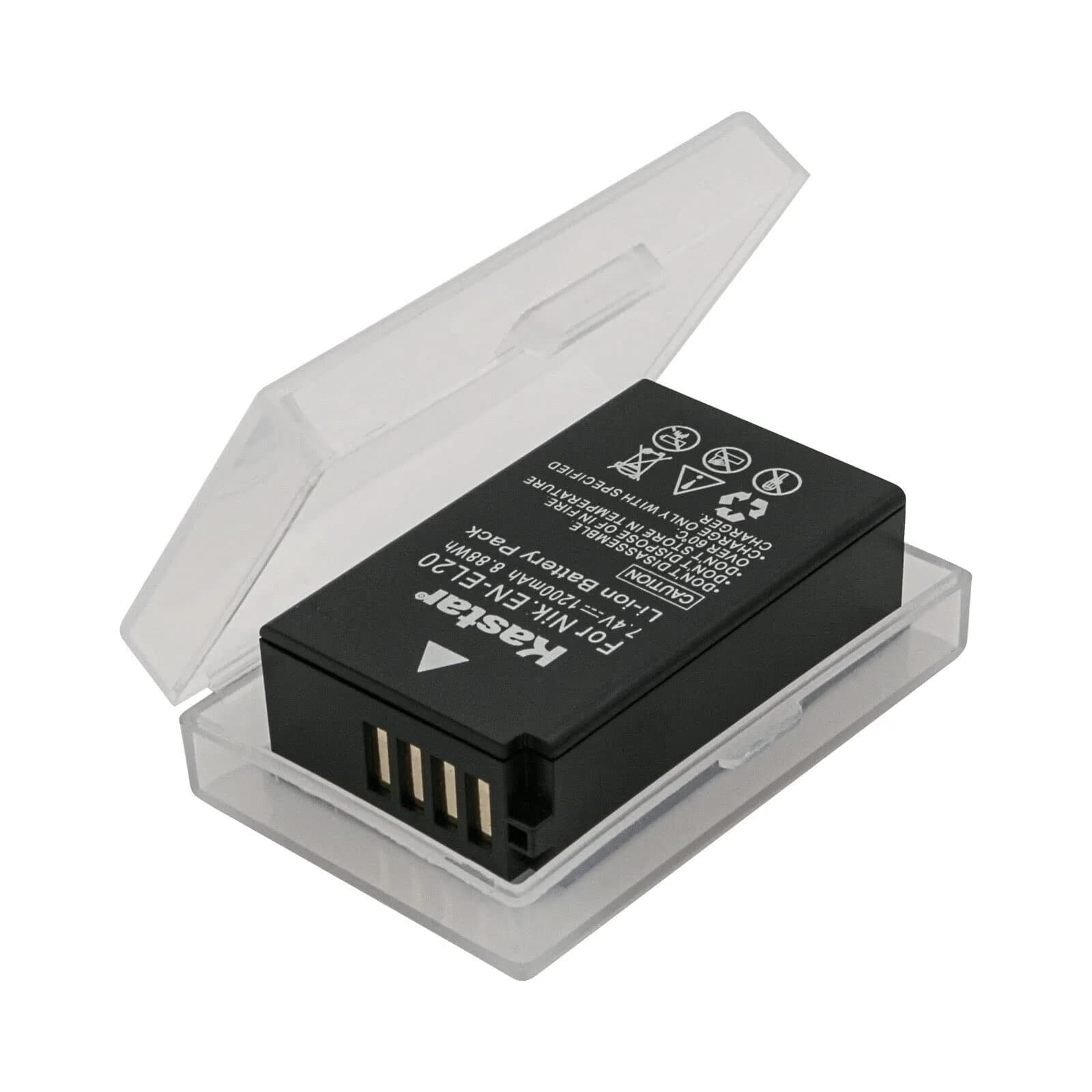 Kastar 3-Pack EN-EL20a Batteries & LTD2 USB Charger for Nikon P950 P1000 A 1 V3 Cameras | 7.4V 1200mAh - view 2
