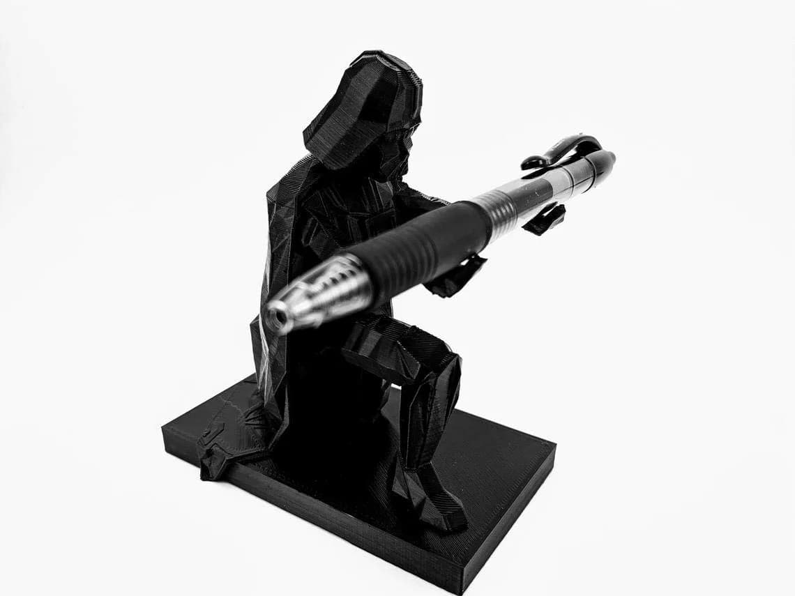 NovelStuffs Darth Vader Pen Holder | 3D Printed PLA Office Organizer - view 4