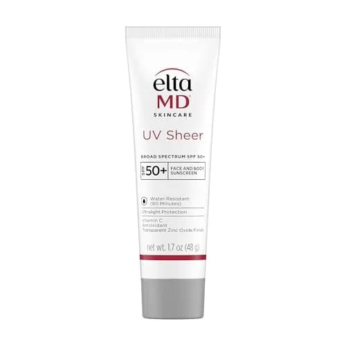 EltaMD UV Sheer Face and Body Sunscreen SPF 50+ 50ml (1.7 oz) | Broad Spectrum UVA/UVB Protection thumbnail 1