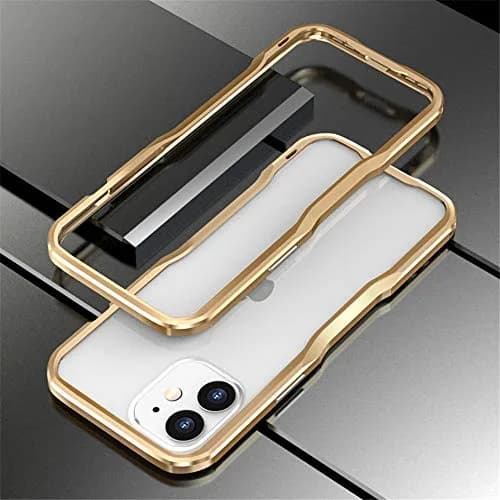 HENGHUI Aluminum Bumper Case for iPhone 12 & 12 Pro | Shock-Absorbent Slim Metal Frame (6.1-inch) thumbnail 1