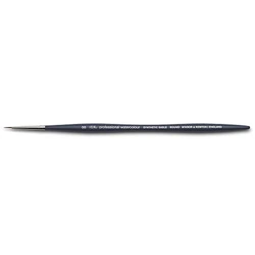 Winsor & Newton Professional Watercolour Synthetic Brush Round #00 | Quality & Performance - main product image