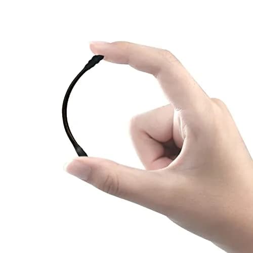 HOMEFOX Black Cotton Swabs Spiral - 200 Count Organic Cotton Buds with Paper Stick | Charcoal Activated Carbon thumbnail 6