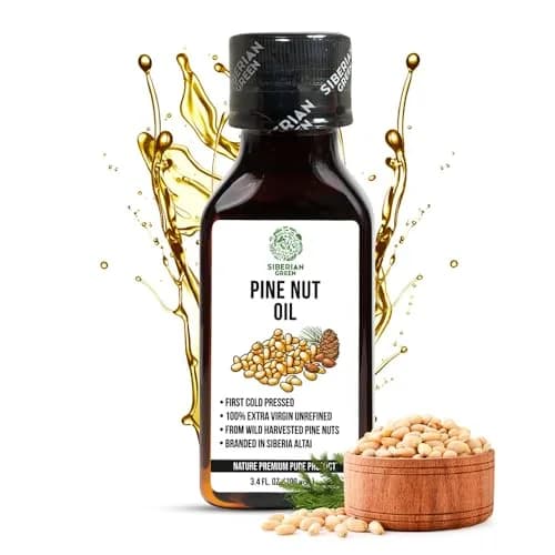 Siberian Green Pine Nut Oil 100ml | Cold Pressed, Raw, Vegan, No-GMO, Siberian Origin thumbnail 7