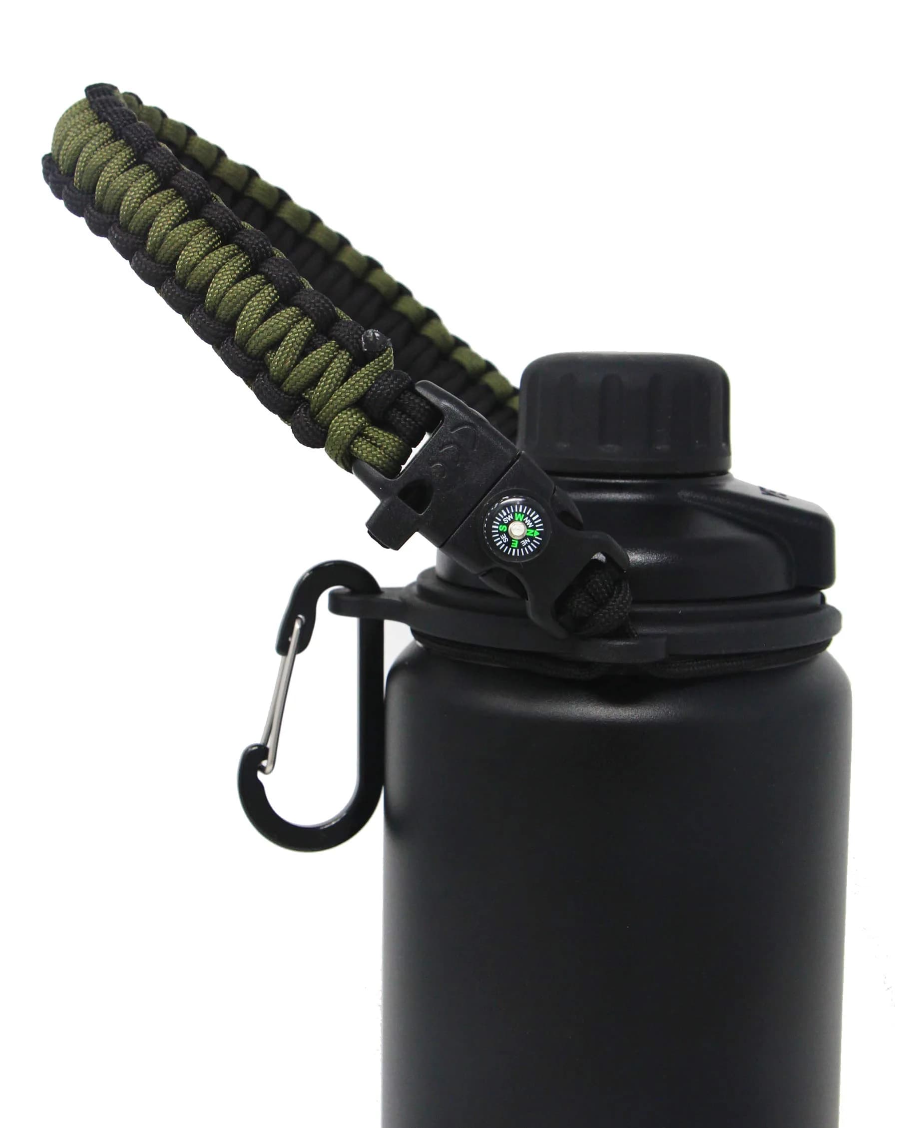 One MissionX Paracord Handle for Yeti Rambler 36oz | Secure Heavy Bottle Carrier
