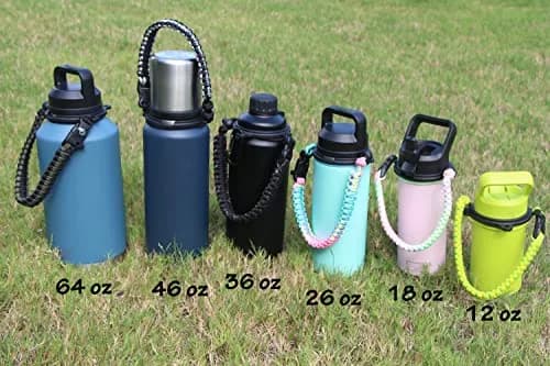 One MissionX Paracord Handle for Yeti Rambler 36oz | Secure Heavy Bottle Carrier thumbnail 4