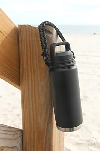 One MissionX Paracord Handle for Yeti Rambler 36oz | Secure Heavy Bottle Carrier thumbnail 2