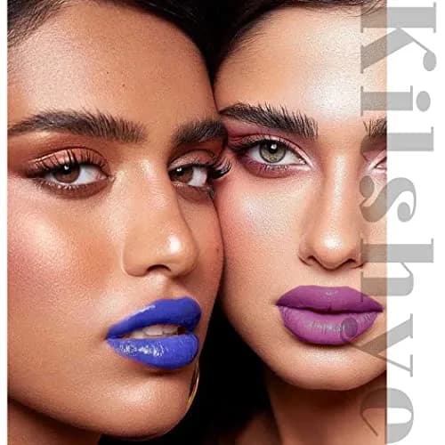 Topmake Lipstick Velvet Moisturizing Lipgloss 0.33 Fl Oz | High Pigment Blue Lip Color for Women & Girls thumbnail 7