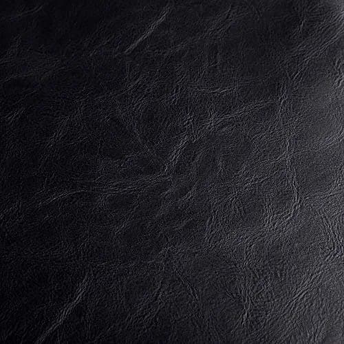 DAFUN Premium Faux Leather Upholstery Fabric 1.2mm Thickness Black | 91.4cm x 137cm (36"x54") thumbnail 2