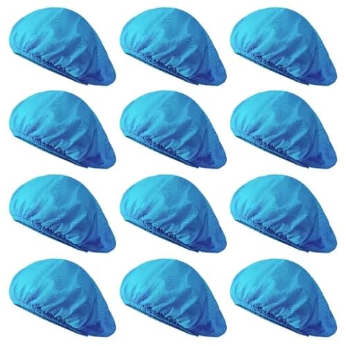 Cityelf Mesh Chef Hat for Women Men Kitchen Cooking Foodservice 6 Pack | Adjustable Breathable Cotton & Mesh thumbnail 1