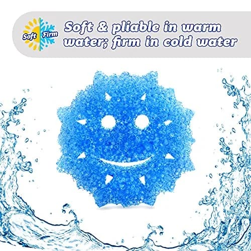 Scrub Daddy Sponge Set - Holiday Shapes | Non Scratch Deep Cleaning Utility Sponge (3 Count) thumbnail 4