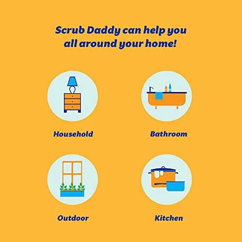 Scrub Daddy Sponge Set - Holiday Shapes | Non Scratch Deep Cleaning Utility Sponge (3 Count) thumbnail 5