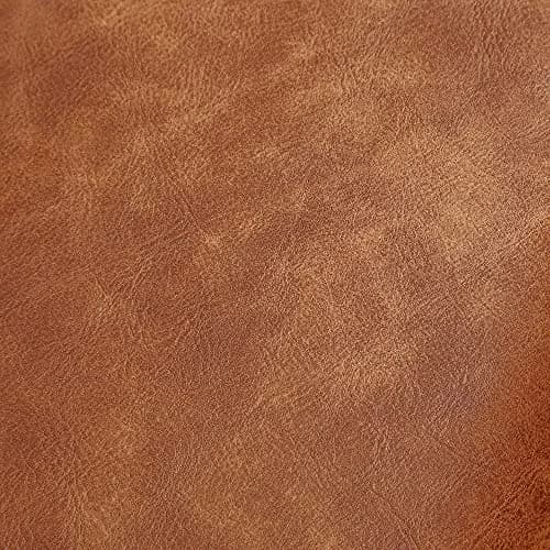 DAFUN Premium Faux Leather Upholstery Fabric 1.71 kg (1.2mm Thickness, 183cm x 137cm) | Waterproof Distressed Bark for DIY & Furniture thumbnail 2