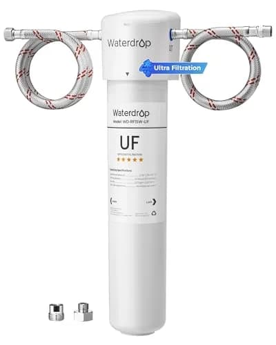 Waterdrop 15UAW-UF Ultra Filtration Under Sink Water Filter System 9.5 L (16000 Gallons) | Reduces Lead, Chlorine, Bad Taste & Odor thumbnail 1