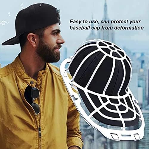 Eiito Hat Washer Cage for Washing Machine | 2 Sizes, Plastic, White thumbnail 6