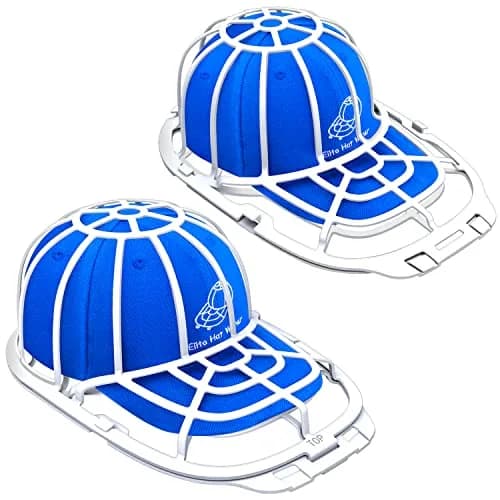 Eiito Hat Washer Cage for Washing Machine | 2 Sizes, Plastic, White thumbnail 1