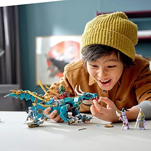 LEGO NINJAGO Jungle Dragon 71746 Building Kit; Ninja Playset with Posable Dragon, 506 Pieces | Imaginative Kids Toy for Ages 8+ thumbnail 3