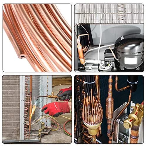uxcell Refrigeration Copper Tubing 2mm OD x 1mm ID 19.5Ft | High Heat Transfer & Corrosion Resistance thumbnail 4