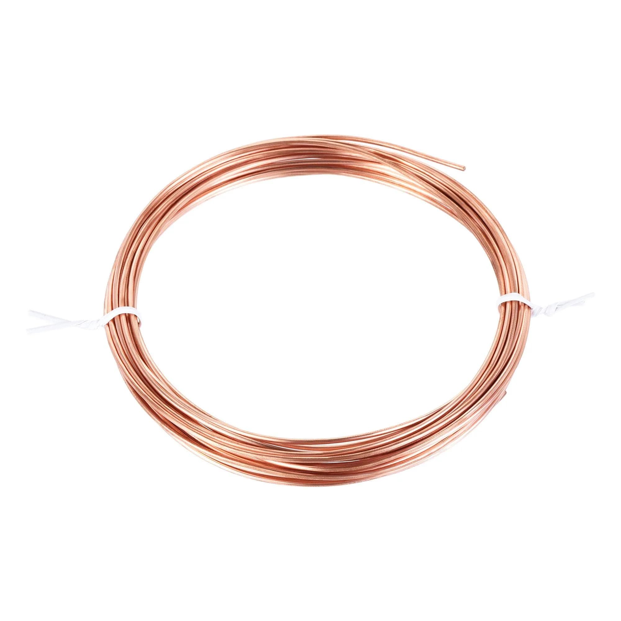 uxcell Refrigeration Tubing 1.6mm OD x 0.6mm ID x 19.5Ft Copper Coil | Heat Exchange Efficiency — 1.6mm
