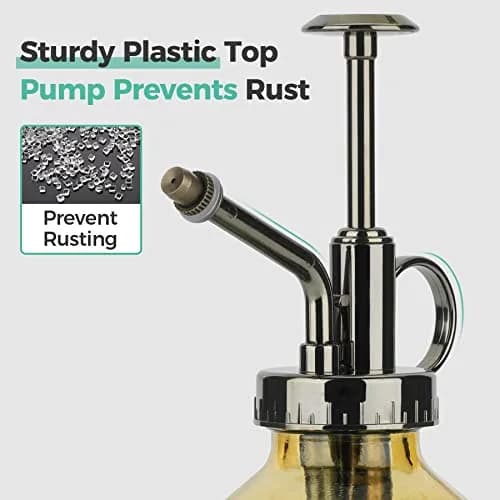 T4U Glass Plant Mister 200ML | Vintage Spray Bottle for Indoor & Outdoor Plants thumbnail 2