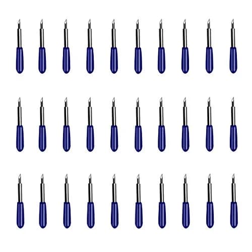 TTSAM 60 Degree Blue Replacement Blades 30 Pcs | Compatible with Cricut Explore Air 2, Maker, Expression thumbnail 1