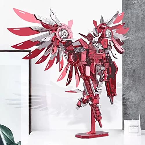 Piececool Thundering Wings 3D Metal Puzzle 215 Pcs | Educational STEM Model Kit for Teens & Adults thumbnail 7