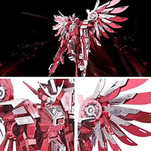 Piececool Thundering Wings 3D Metal Puzzle 215 Pcs | Educational STEM Model Kit for Teens & Adults thumbnail 2