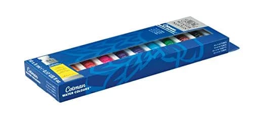 Winsor & Newton Cotman Watercolor Paint Set, 10 Colors, 5ml (0.17-oz) Tubes | High Transparency & Lightfastness for Beginners thumbnail 3