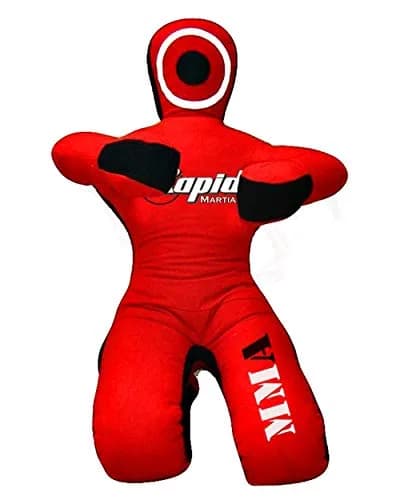 Rapid Martial BJJ Wrestling Dummy Punching Bag Submission MMA Brazilian Jiu Jitsu Judo Karate Throwing Boxing Dummy Dummies - UNFILLED 6 Ft - Sitting thumbnail 1