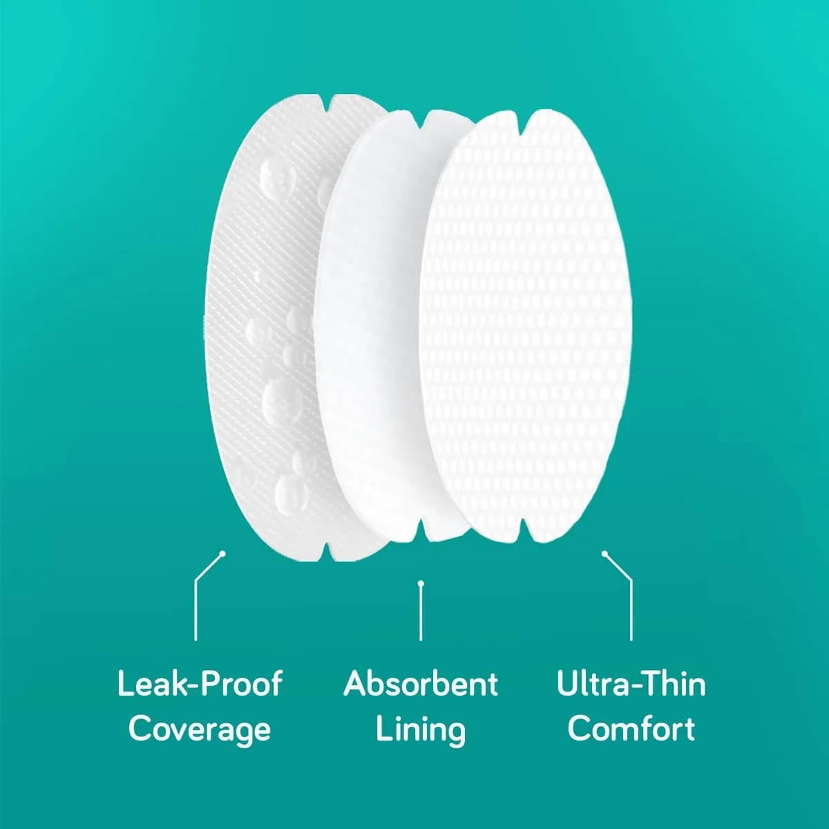 NANOBÉBÉ Parent Nursing Pads | Soft Cotton for New Mothers - view 2