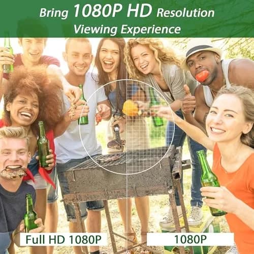 DID A R Blu Ray DVD Player | Full HD 1080P, Region A Blu-Rays & DVDs, Compact Design thumbnail 5