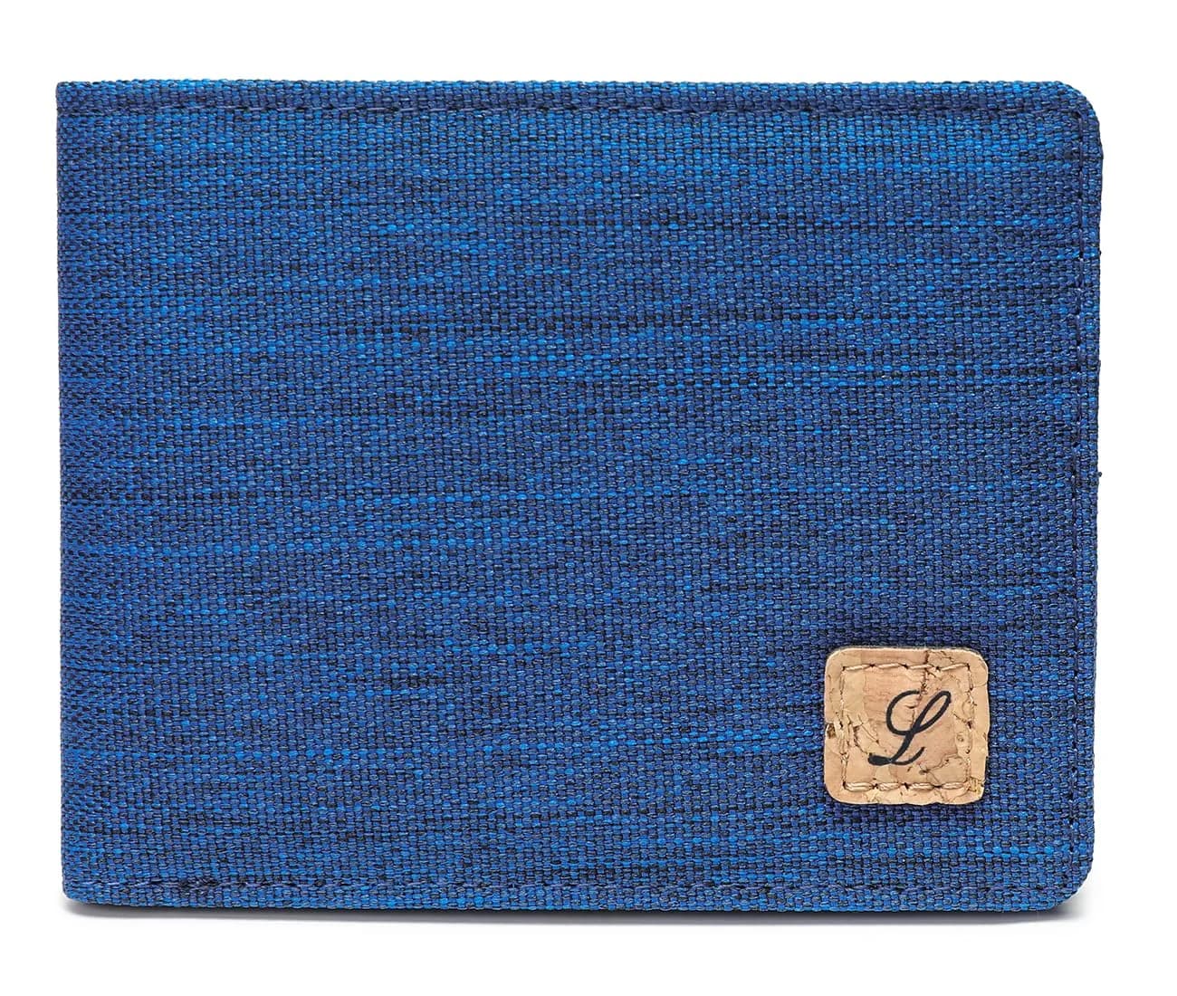 Lanyani Kids Wallet for Teen Boys | RFID Blocking Fabric Bifold Wallet in Blue — Blue