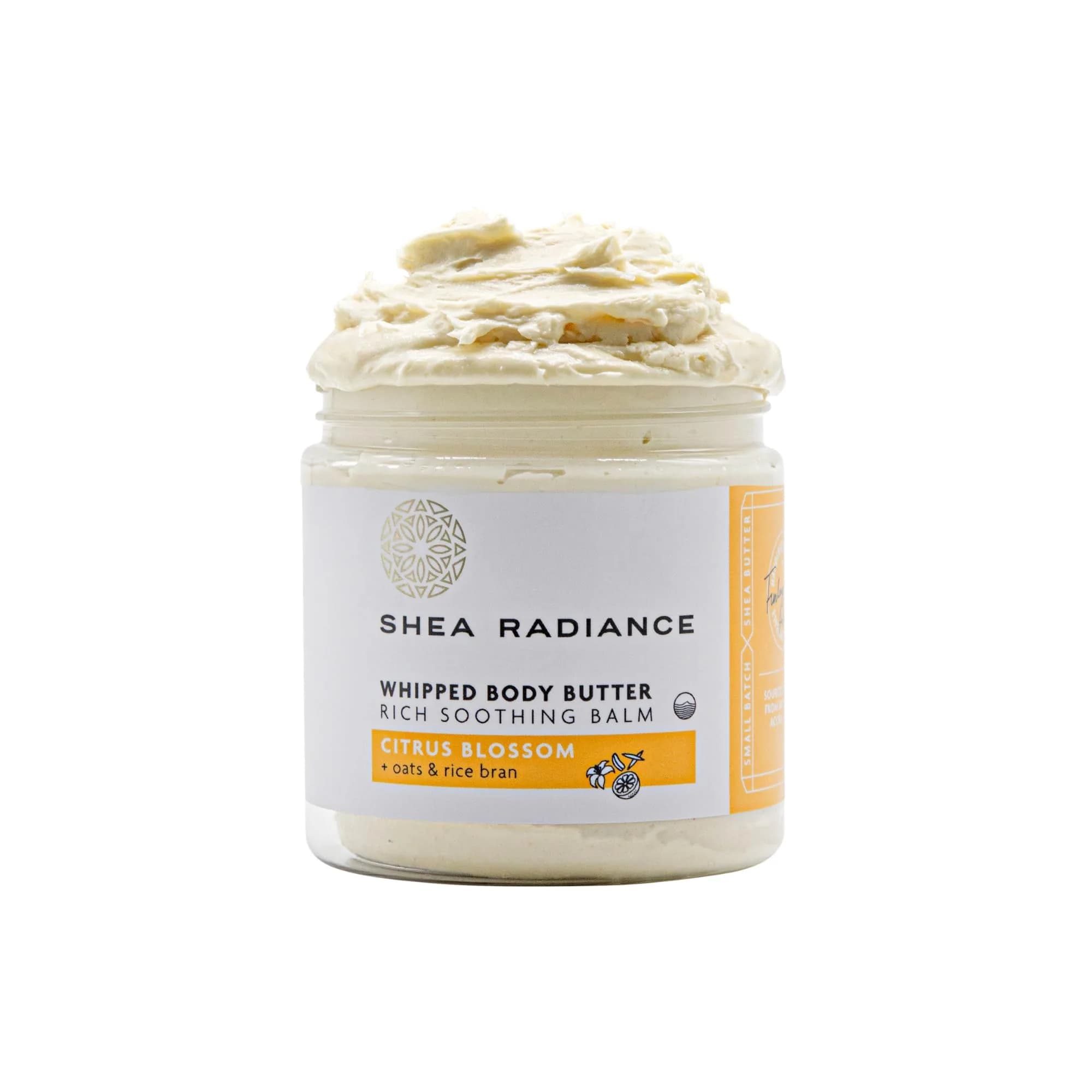 Shea Radiance P.U.R.E. Whipped Shea Butter with Colloidal Oatmeal 5 oz | Deep Moisture & Skin Soothing