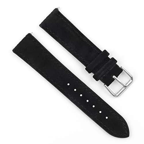 Onthelevel Suede Watch Strap-20mm | Soft Leather, Quick Release, Unisex Fit thumbnail 1