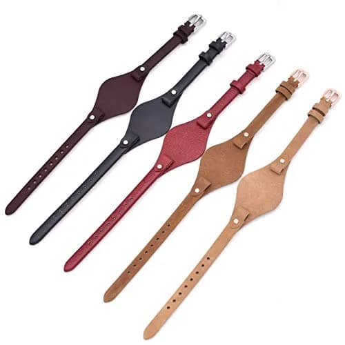 bullish 8mm Genuine Leather Watch Strap for Fossil | Elegant Calf Leather Replacement thumbnail 8