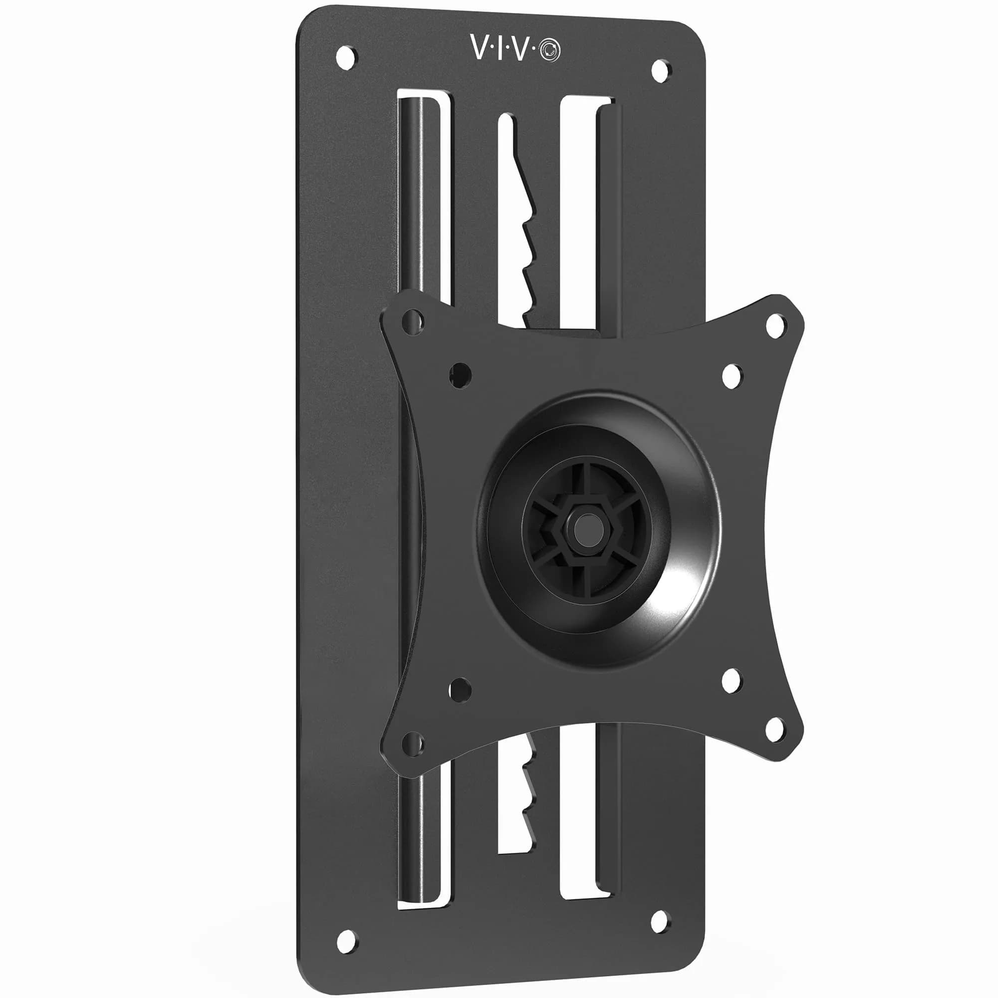 VIVO MOUNT-VW01A Black Single Monitor Wall Mount 17-32 inch | Ergonomic Height Adjustment - main product image