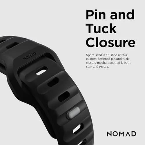 NOMAD Sport Band - 45mm | Black Apple Watch Ultra 2 Band, Athletic & Waterproof thumbnail 8