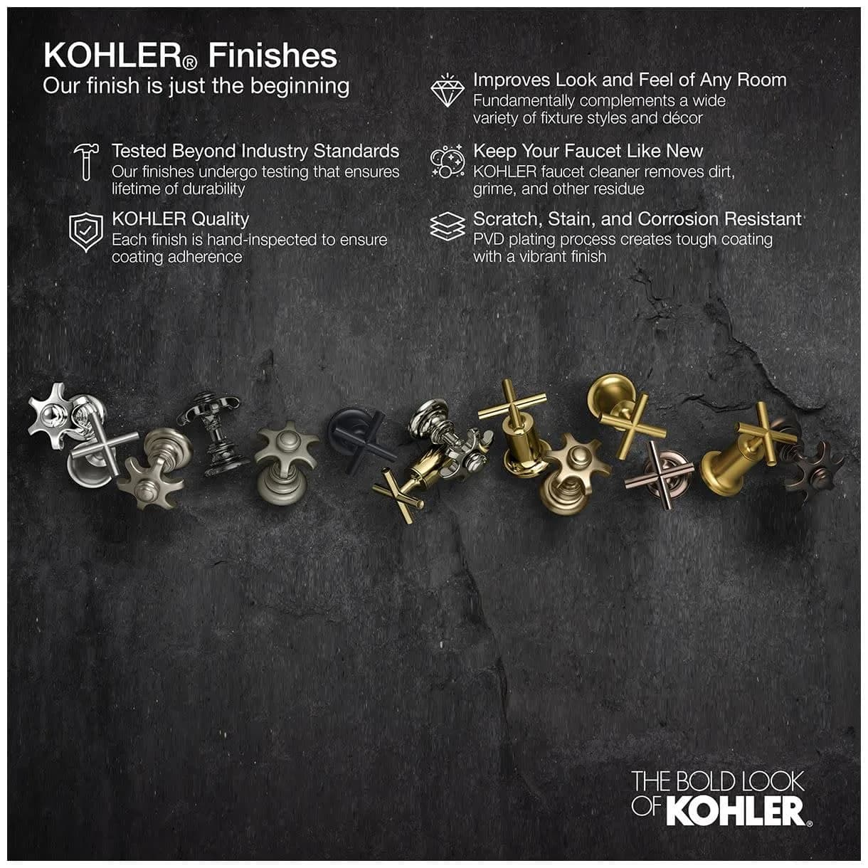 Kohler MasterShower Shower Arm and Flange 7.5-inch (19 cm) with Vibrant Brushed Moderne Brass Finish | Solid Brass Construction - view 5